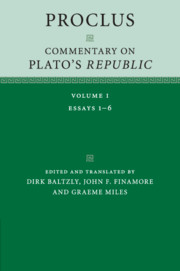 Proclus: Commentary on Plato's <I>Republic</I>